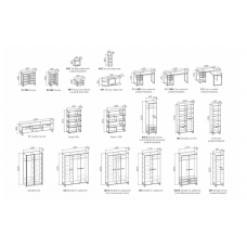 Коллекция Мебели Для Подростковой Комнаты Карбон