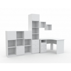 Комплект модульной мебели Kids White
