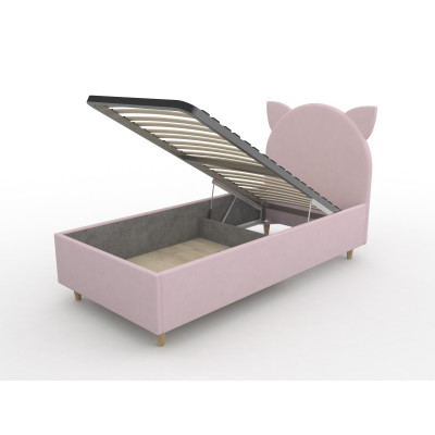 Кровать детская с подъёмным механизмом и ящиком Kitty