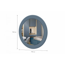 Зеркало Ола гладкое (синий)