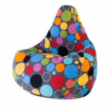 Кресло груша Цветные пузырьки