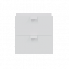 Комплект двух выдвижных ящиков Фора 4.2, цвет белый