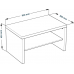 Журнальный стол Энкель 82С, тамбурат, цвет дуб беленый