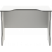 Стол компьютерный ВАРДИГ K2 100x82, белый/черный