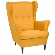 Кресло для отдыха Вало жёто-оранжевый, ткань рогожка