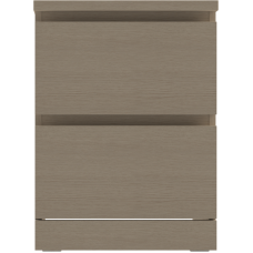 Комод Варма 2  с двумя выдвижными ящиками, цвет дуб белёный